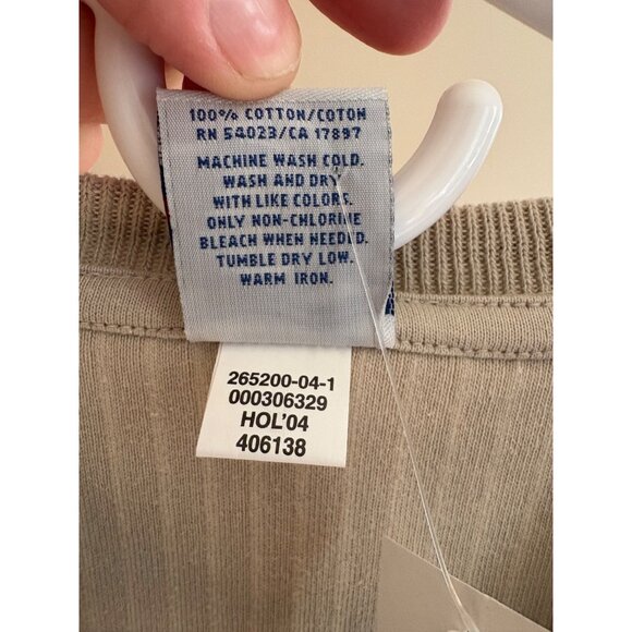 Old Navy Vintage Y2K Ribbed V-Neck Long Sleeve Sweater (Men’s L) NWT - Picture 8 of 11